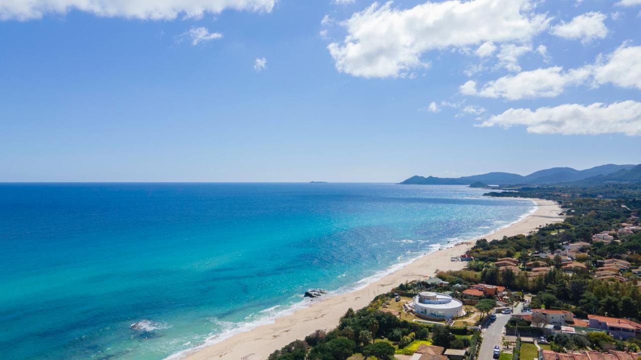 Free Beach 1240 - 50 Mt From The Beach Costa Rei Luaran gambar
